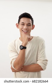 Portrait Of Malay Boy Looking At Camera