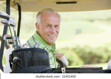 Portrait Of A Male Golfer