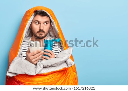 Similar – Image, Stock Photo TOURIST Human being