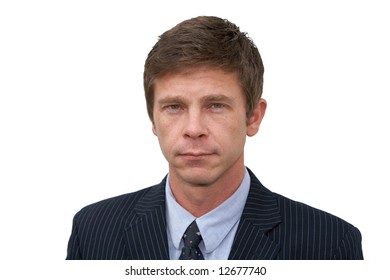 Portrait of man looking at camera