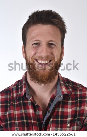 Similar – casual bearded man