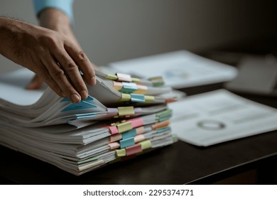 portrait of a man
Working on tablet computer in modern office make account analysis report Real estate investment information, financial and tax system concept - Shutterstock ID 2295374771