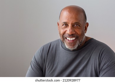 Portrait Of A Mature African American Man Smiling