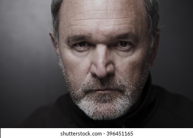 Portrait Of Mature Man Fifty Years