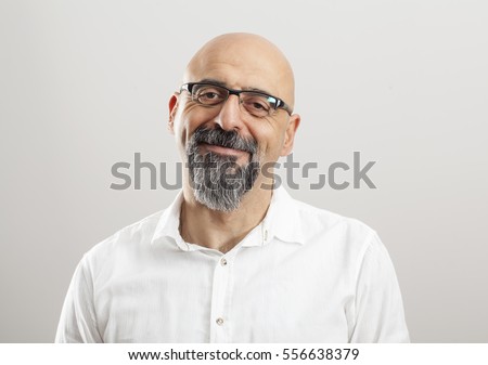 Portrait of middle aged man