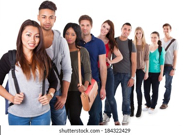 2,117 Student standing in line at university Images, Stock Photos ...