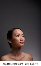 Portrait Naked Beautiful Chinese Woman Flawless Stockfoto Shutterstock