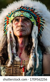 Portrait Native American Or American Indian Indigenous Peoples Of The Americas