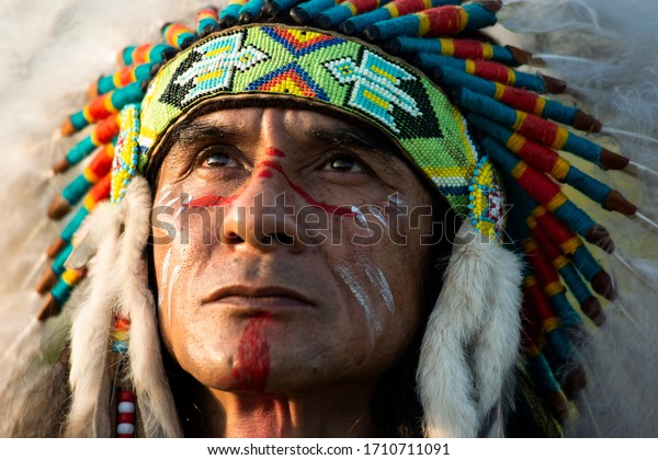 portrait Native American or American Indian\
Indigenous peoples of the\
Americas