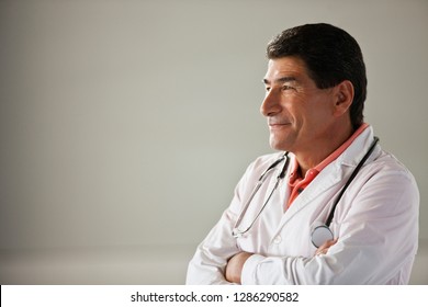 Portrait Of Native American Male Doctor.