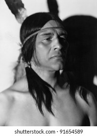 Portrait Of Native American Man