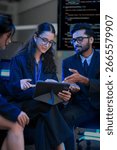 Portrait of the next generation of AI developers. A diverse team building autonomous systems, advanced Generative AI models, and the future of ethical Artificial General Intelligence.