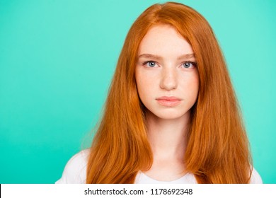 Red hair teen girl