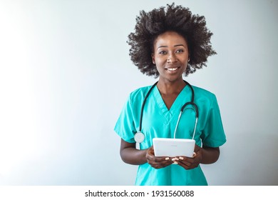 Portrait Nurse Standing Hospital Portrait Young Stock Photo 1931560088 ...