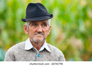 Portrait Old Farmer Outdoor Stock Photo 60745798 | Shutterstock