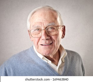 Portrait Of Old Man