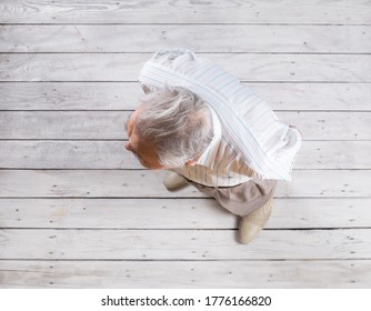 Portrait Of An Old Man, Top View