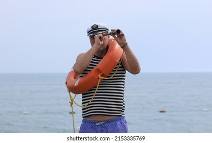 Portrait Of An Old Sea Captain