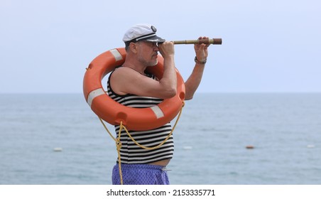 Portrait Of An Old Sea Captain