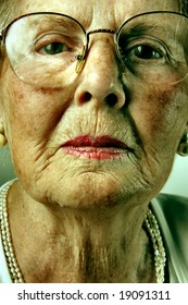 Portrait Of A Old Woman