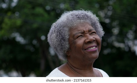 Portrait Older Woman Face Looking Sky Stock Photo 2137161315 | Shutterstock