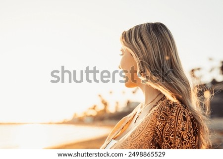 Similar – Image, Stock Photo this one moment Sand