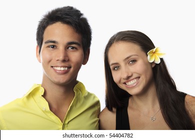 Portrait Of A Pacific Island Couple