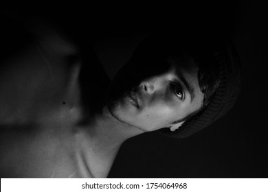 A Portrait Photograph Using A Single Light Source .