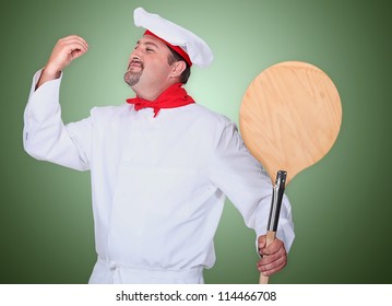 Portrait Of A Pizza Maker