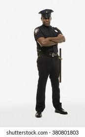 Porträt eines Polizeibeamten