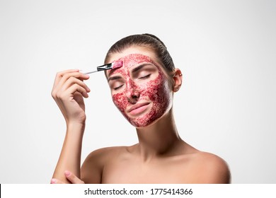 red face masks