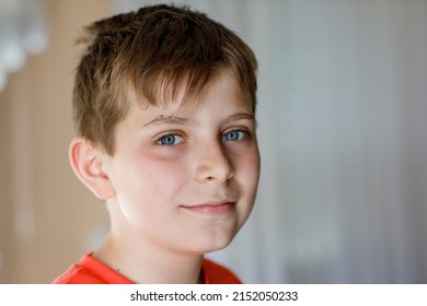 Portrait Preteen School Kid Boy Beautiful Stock Photo 2152050233 ...