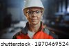industrial worker portrait