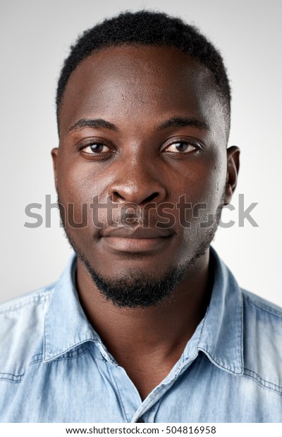 Portrait Real Black African Man No Stock Photo 504816958 | Shutterstock