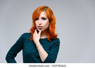 Royalty Free Red Hair Girl Stock Images Photos Vectors