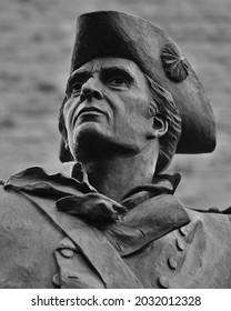 Portrait Of Revolutionary War Monument