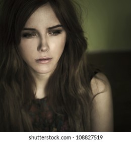 1000 Sad Girl Stock Images Photos Vectors Shutterstock