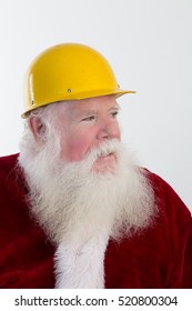 hard hat santa hat