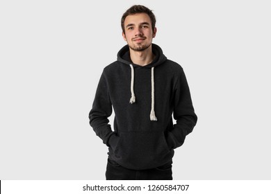 guy with a hoodie