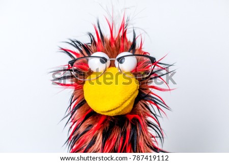 PORTRAIT OF SCHULTZ THE PUPPET. 