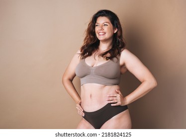 Portrait Self Loving Woman Plus Size Stock Photo Shutterstock