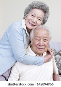 Portrait Of A Senior Asian Couple.