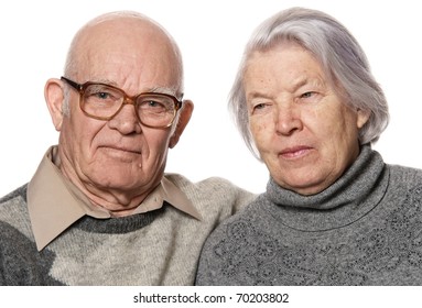 Portrait Of A Senior Couple