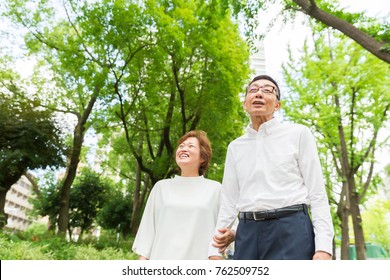 Portrait Of Senior Couple