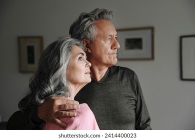 Portrait of a senior couple at home - Powered by Shutterstock