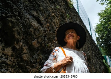 Portrait Of Senior Latina Woman