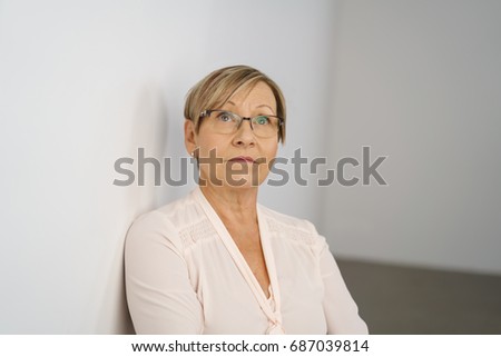 Similar – Image, Stock Photo View into time Human being