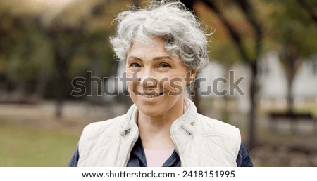 Similar – timelessly beautiful | UT Dresden | beautiful, heartily laughing woman with a jaunty, grey short hairstyle