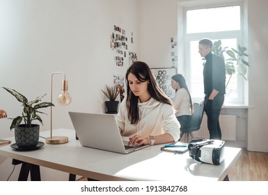 Very Stressed Business Woman Female Employee Stock Photo 2138297579 ...