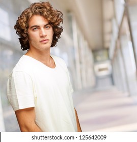 Male Model Curly Hair Stock Photos Images Photography Shutterstock